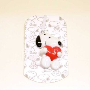 Calamita Snoopy con cuore