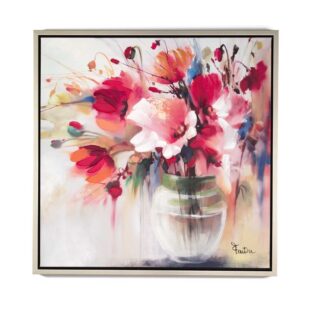 Quadro con cornice "Vaso di fiori"