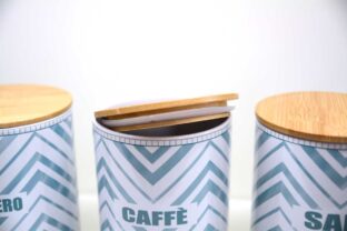 Set 3 Barattoli Sale - Zucchero - Caffe’ Collezione Tropea