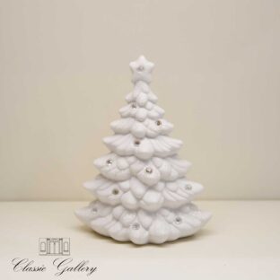 Abete Con Luci al Led e Swarovski