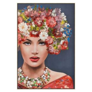 Quadro Con Cornice Sottile "Volto D’Estate"