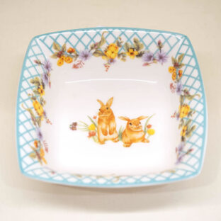 Ciotolina Quadrata "Spring Easter"