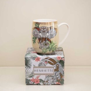 Boccalino Tazza Mug Leone-Tigre-Elefante-Gufetto