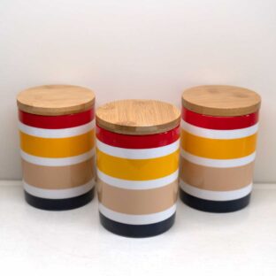 Set 3 Barattoli Sale - Zucchero - Caffè Collezione "Novecento"