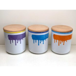 Set 3 Barattoli Sale - Zucchero - Caffè Collezione "Giotto"