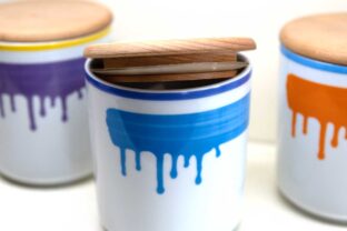Set 3 Barattoli Sale - Zucchero - Caffè Collezione "Giotto"