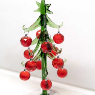 Albero Natalizio Cristallo Colorato