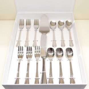 Servizio 26 pz. Dolce e Gelato acciaio