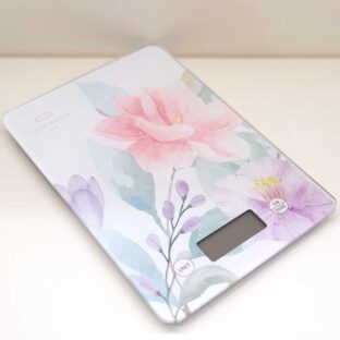 Bilancia Elettronica "Fiori Aquarel"